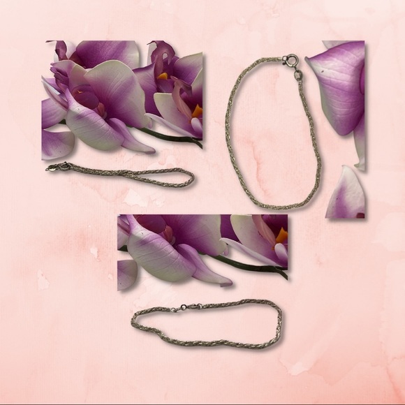 Vintage .925 Sterling Silver “Rope” Bracelet - 7 1/4 Inches (EUC) - Picture 3 of 3